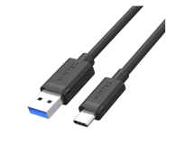Kabel UNITEK USB 3.1 - USB-C (25cm) Y-C490BK